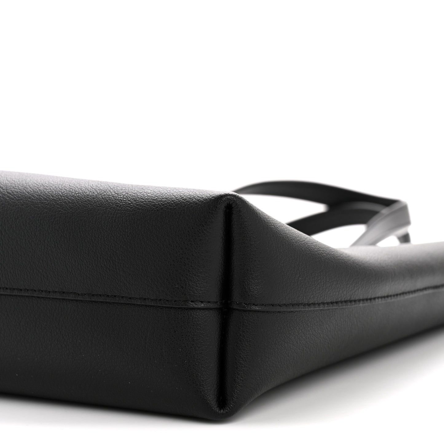 Calfskin Toy Shopping Tote Black