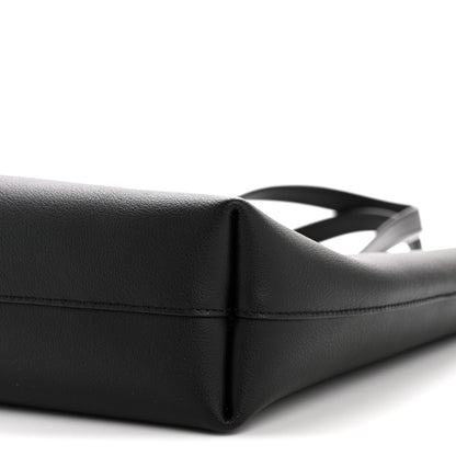 Saint Laurent Calfskin Toy Shopping Tote Black 10 of 12