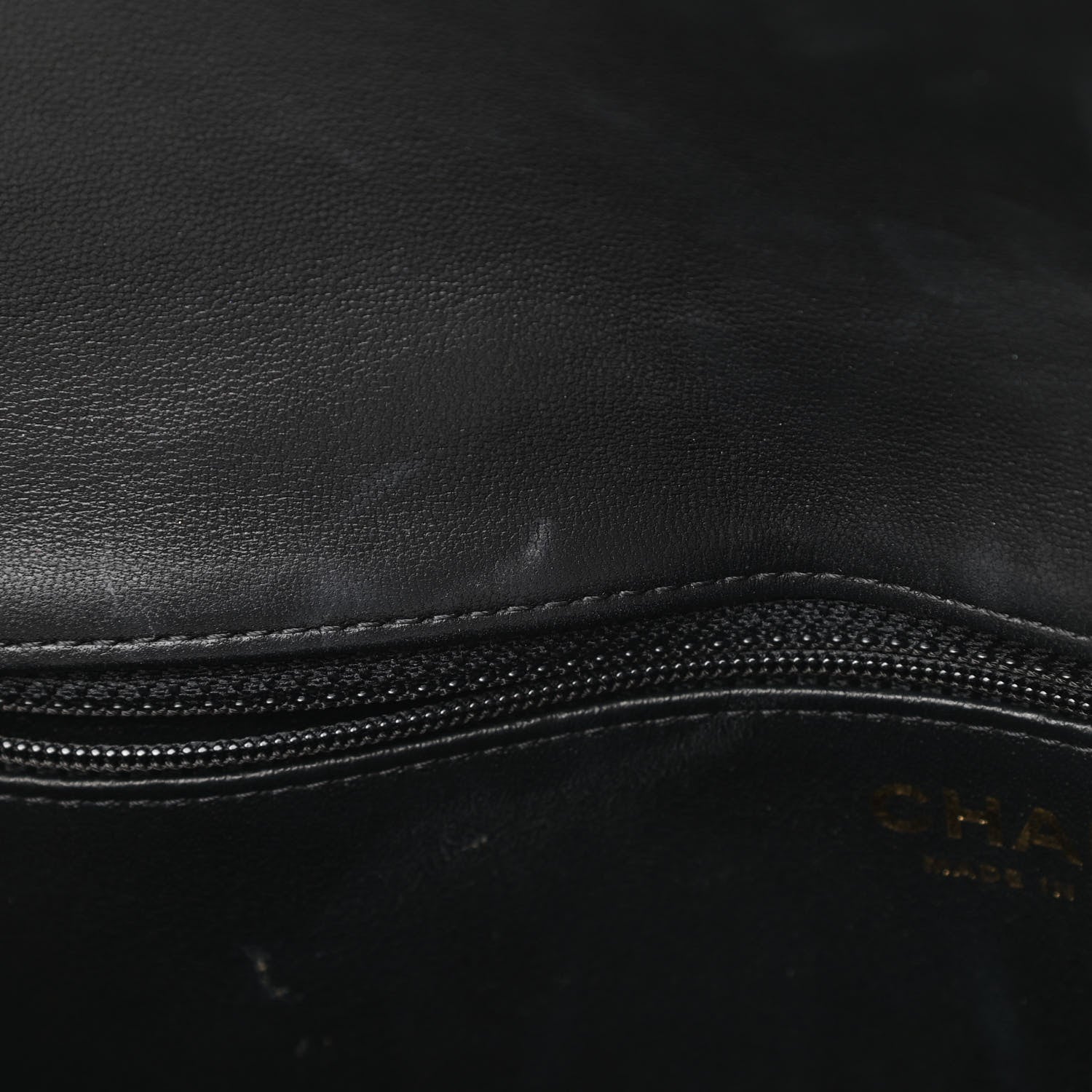 Chanel Lambskin Quilted Flap Clutch Black 11 of 14
