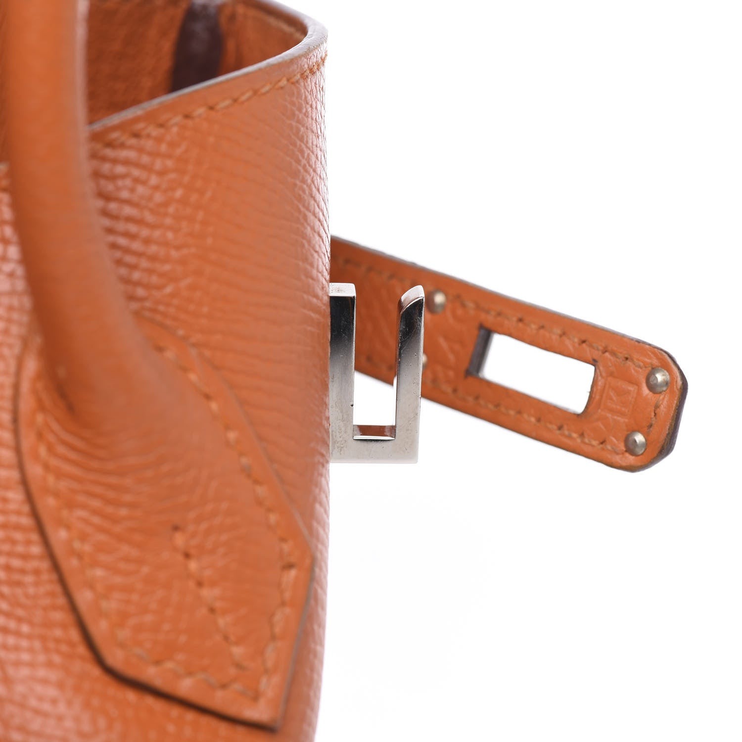 Hermes Epsom Birkin 25 Orange 18 of 31
