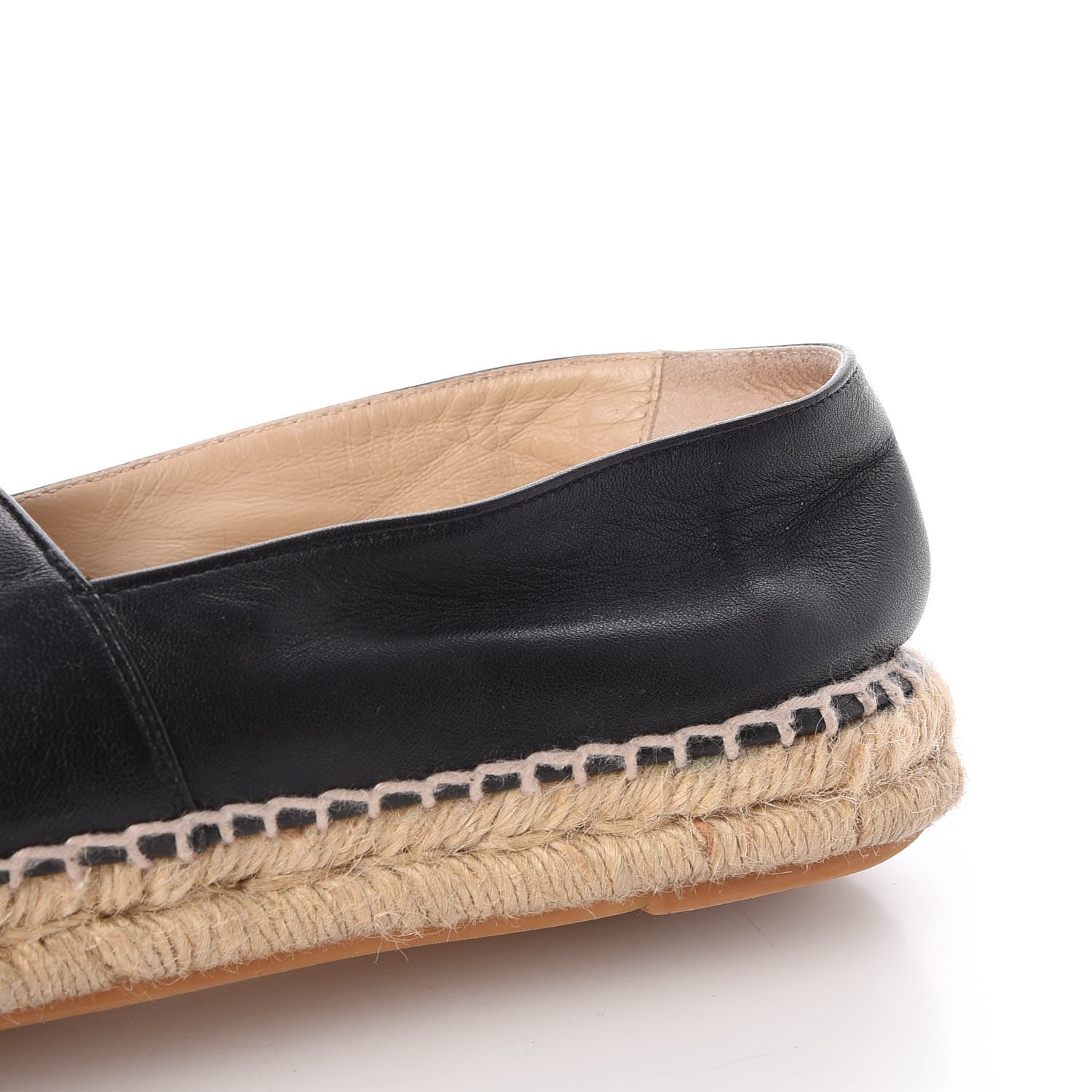 Chanel Lambskin CC Espadrilles 39 Black 14 of 25