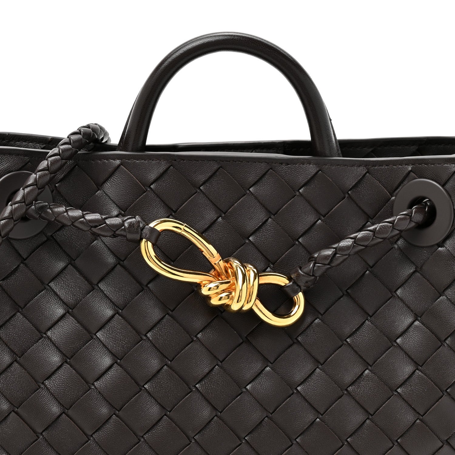 Bottega Veneta Nappa Intrecciato Small Andiamo Shoulder Bag Fondant 7 of 9