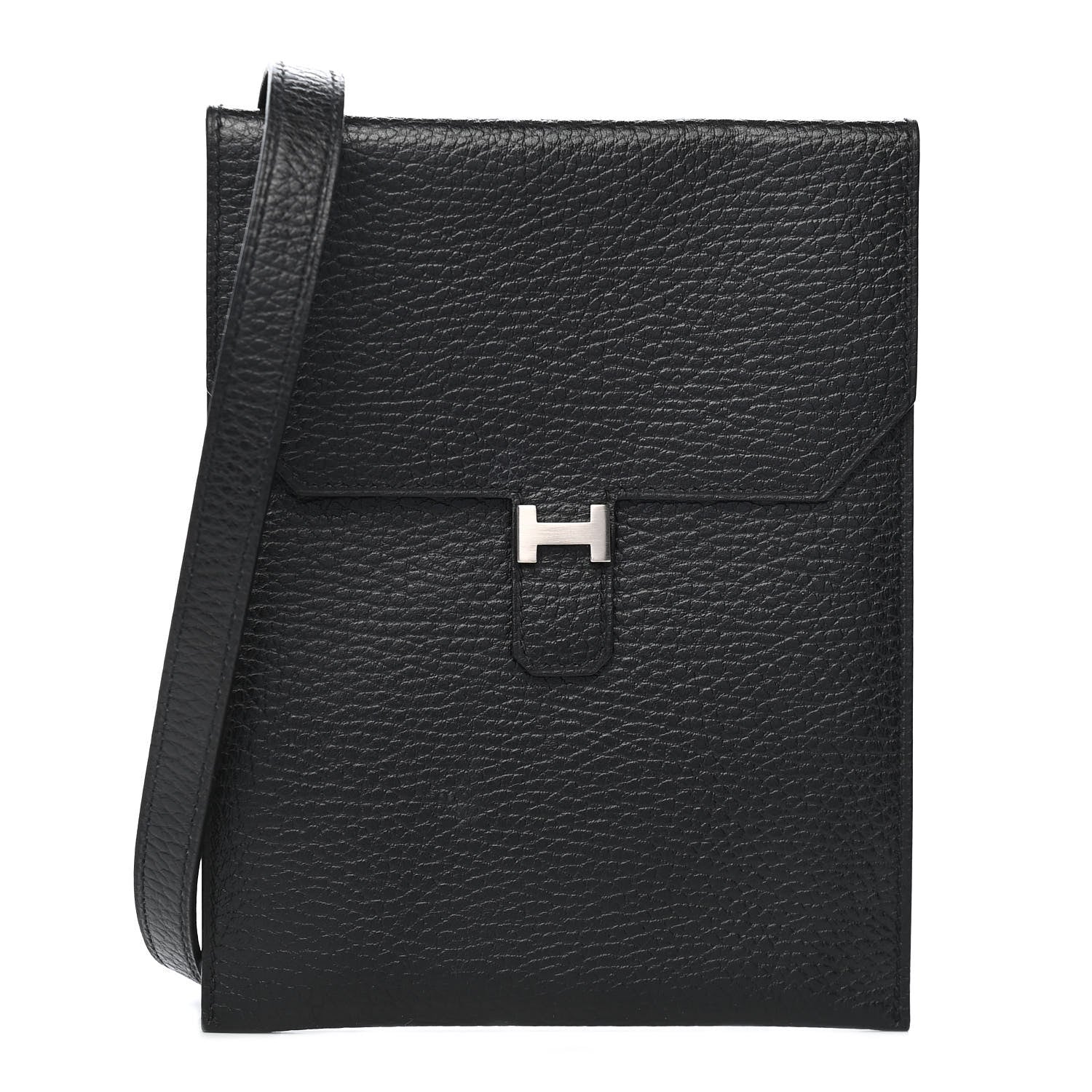 Hermes Ardennes Amelie Flat Pochette Black 1 of 8