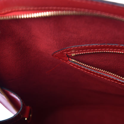 Louis Vuitton Epi Lussac Castillan Red 7 of 15