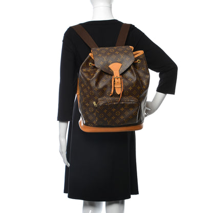 Louis Vuitton Monogram Montsouris GM Backpack 2 of 18