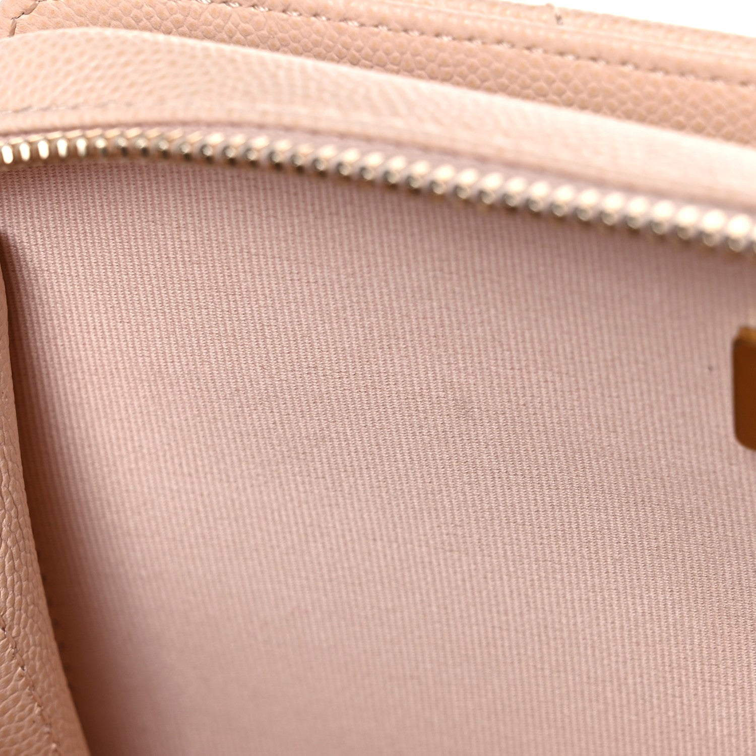 Chanel Caviar Quilted Like A Wallet Flap Light Beige 11 of 12