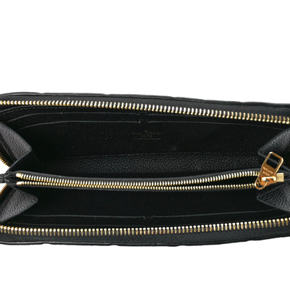 Louis Vuitton Empreinte Clemence Wallet Black 5 of 10