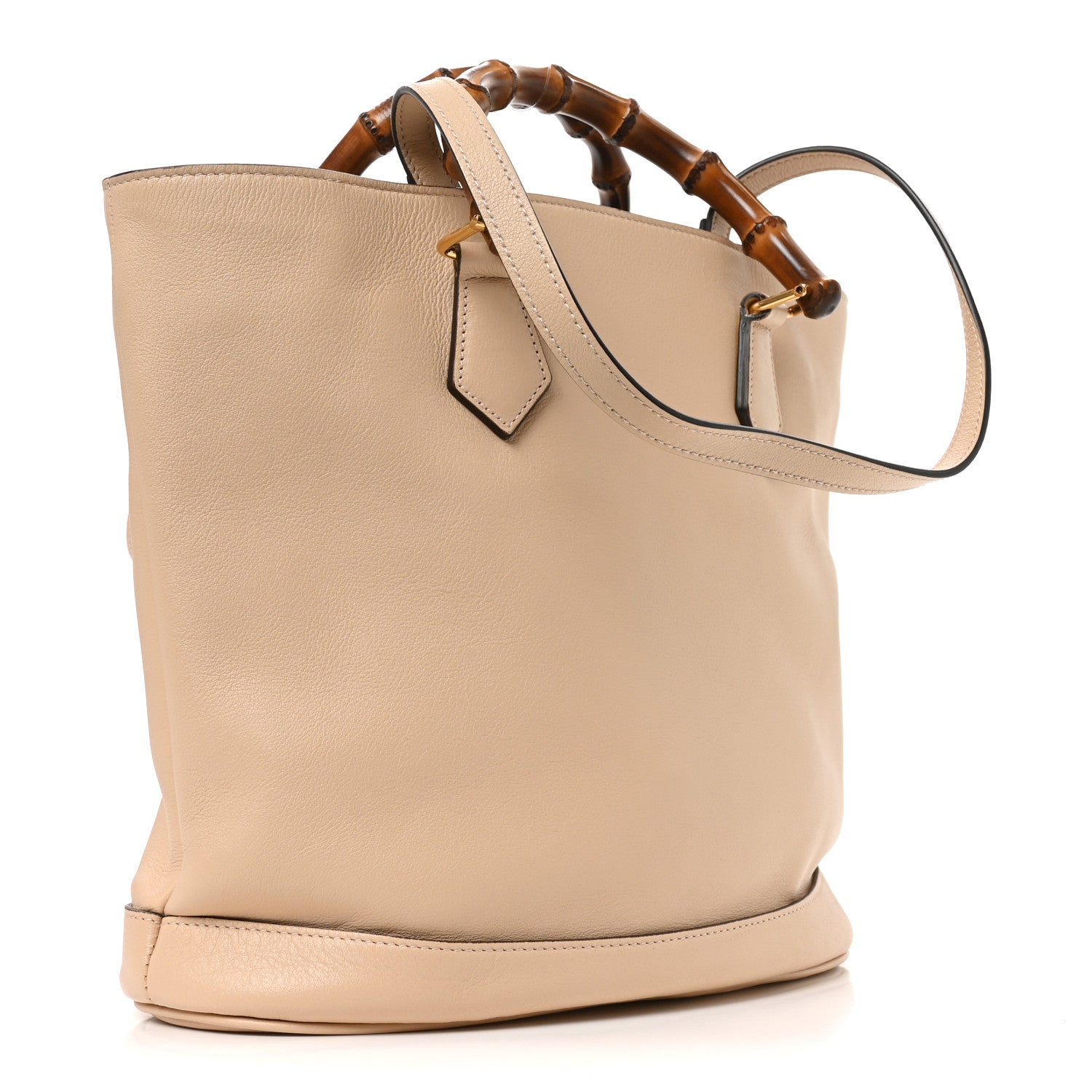 Gucci Calfskin Medium Diana Round Tote Bag Oatmeal 3 of 10