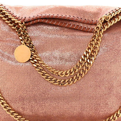 Stella McCartney Metallic Shaggy Deer Small Falabella Tote Copper 9 of 12