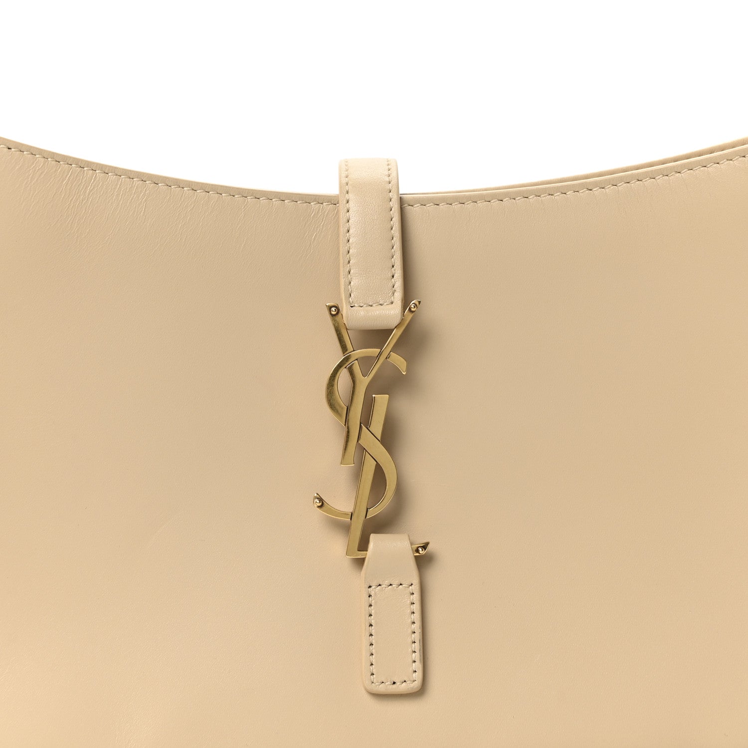 Saint Laurent Smooth Calfskin Le 5 A 7 Hobo Dark Beige 8 of 10