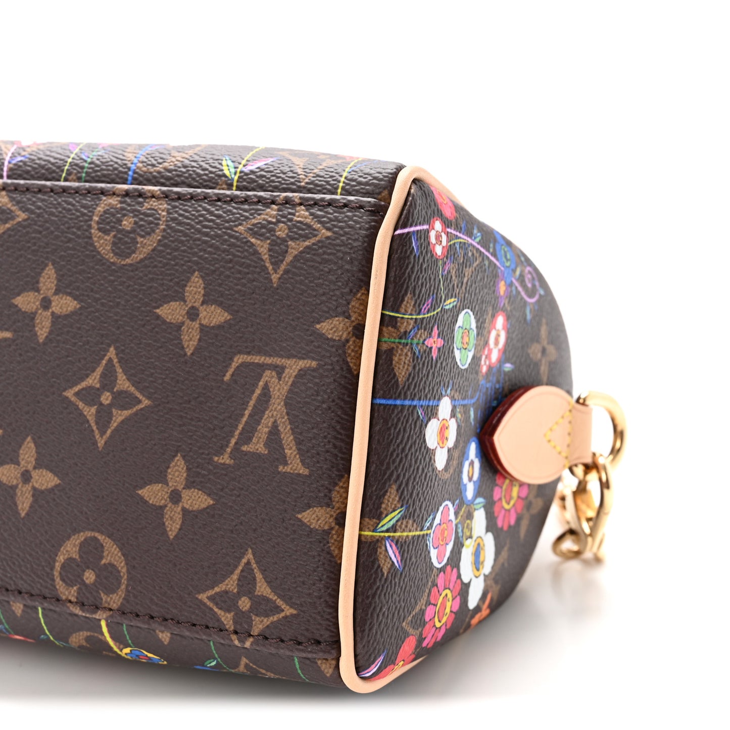 LV X TM Monogram Flowers Speedy Bandouliere 20