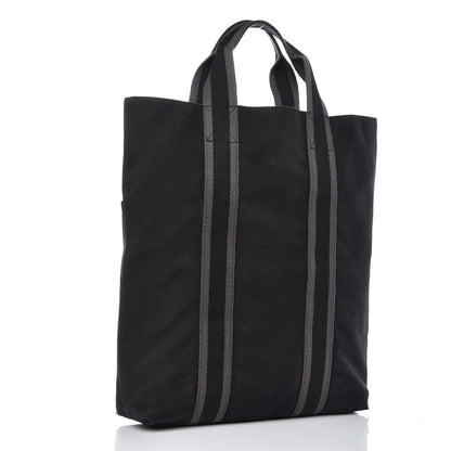 Hermes Canvas Fourre Tout Black 3 of 11