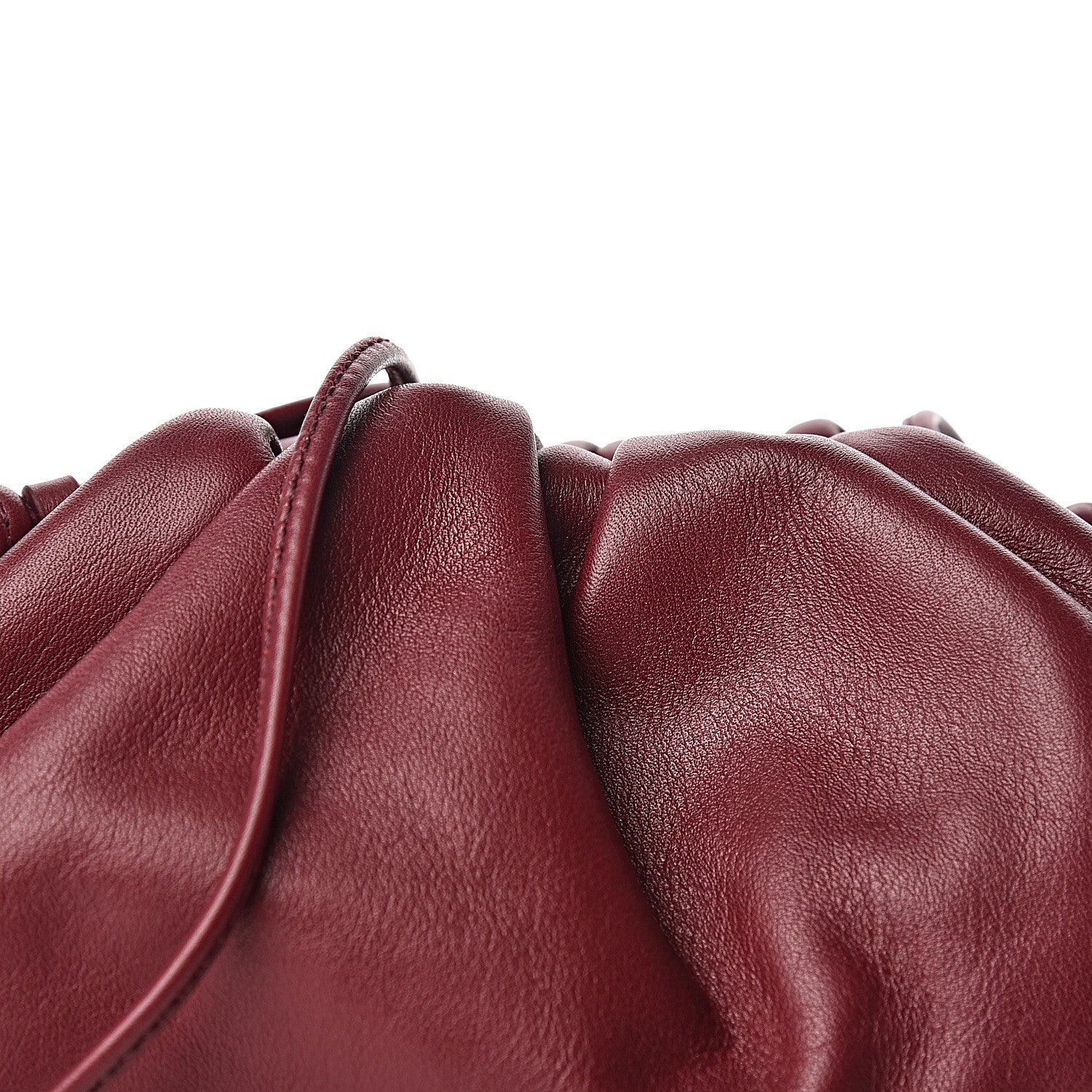 Bottega Veneta Butter Calfskin The Mini Pouch Bordeaux 8 of 10