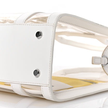 Marc Jacobs PVC The Small Tote Bag White Yellow 12 of 17