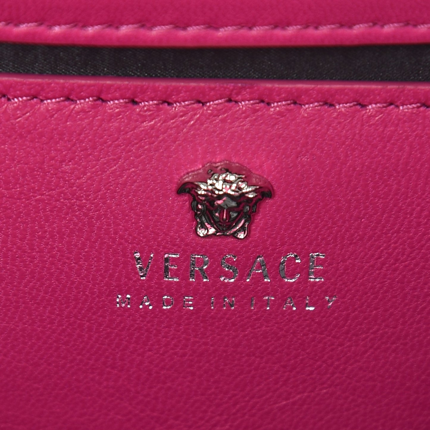 Croc Stamped Patent Palazzo Sultan Shoulder Bag Praire Pink