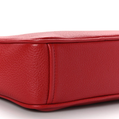 Prada Vitello Phenix Camera Bag Rosso 8 of 9