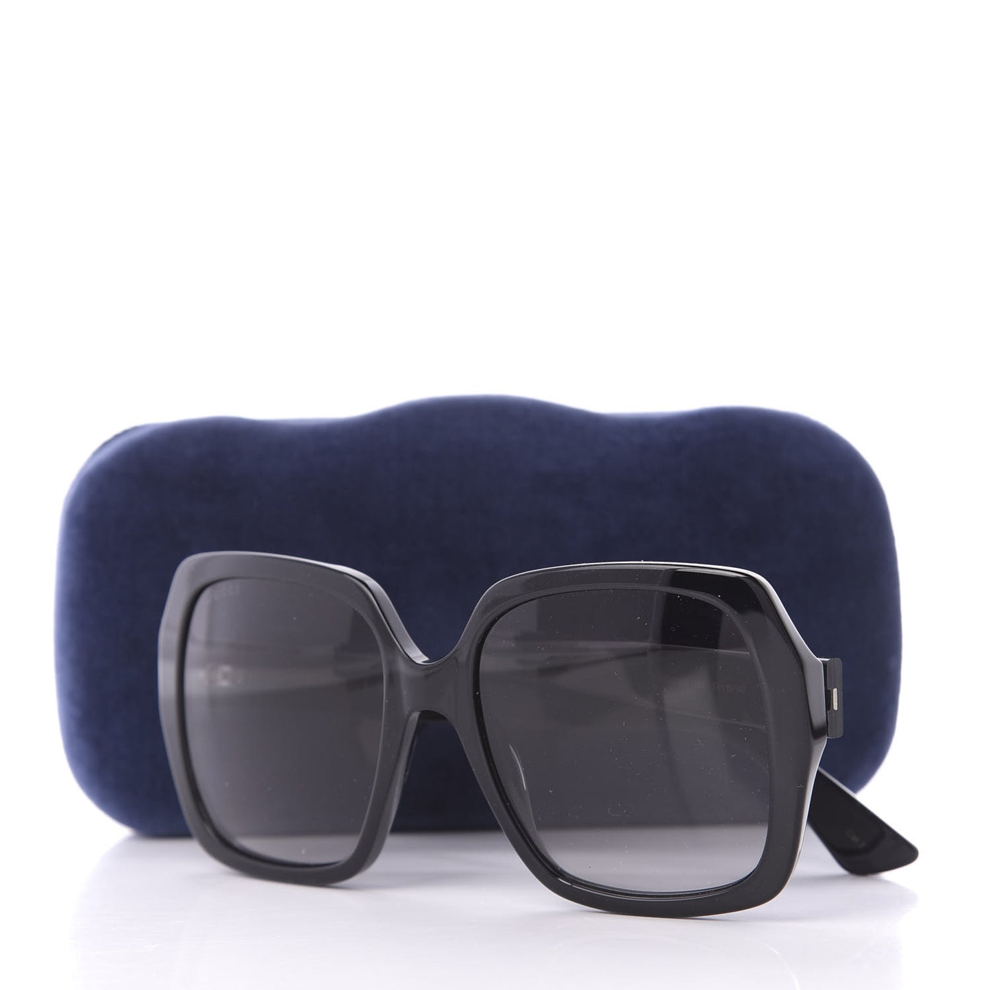 Acetate Square Frame GG0096S Sunglasses Black