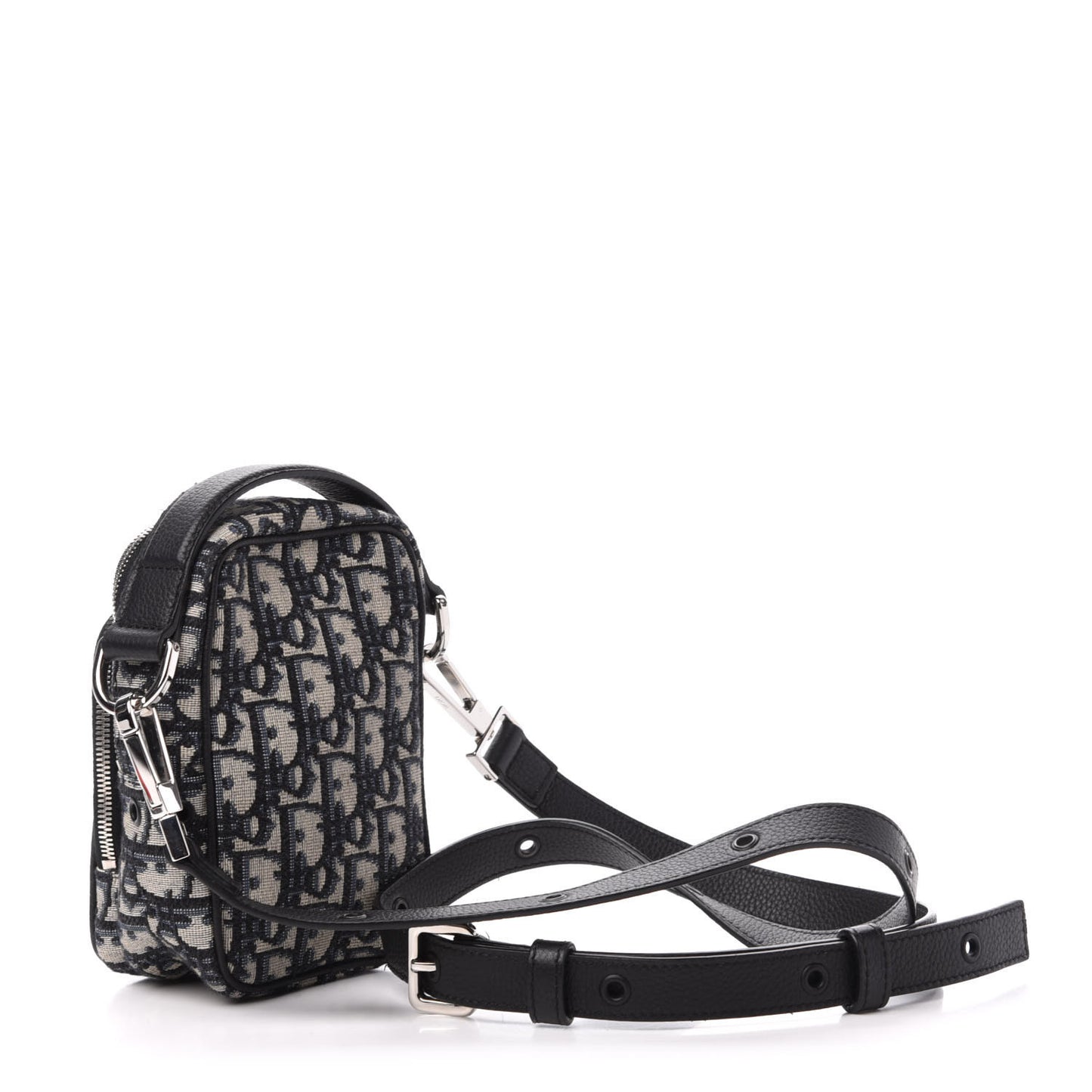 Oblique Crossbody Bag Blue