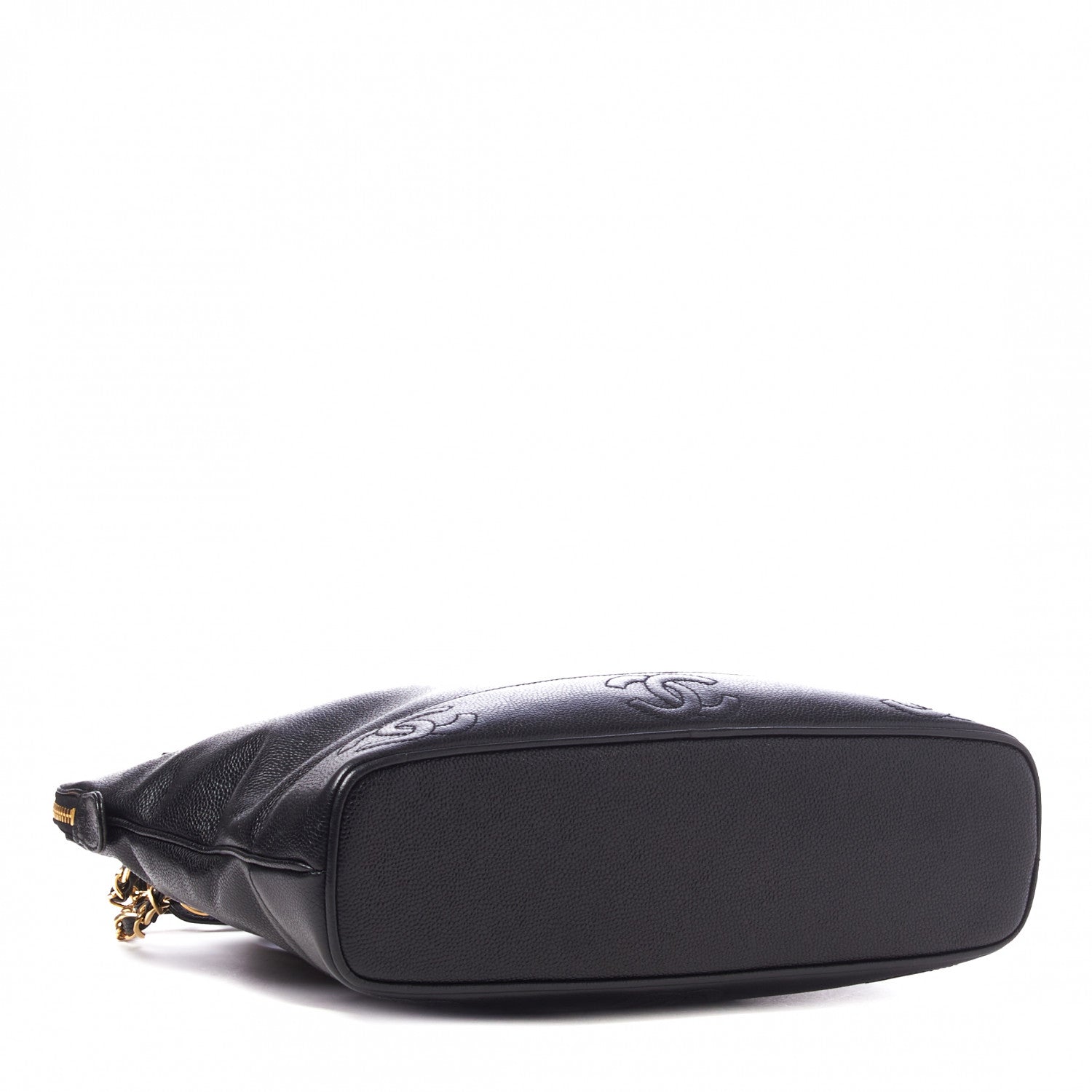 Chanel Caviar CC Shoulder Bag Black 3 of 9