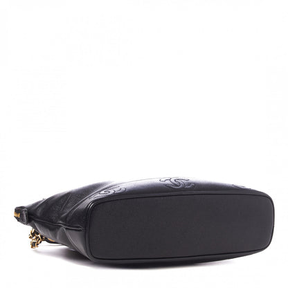 Chanel Caviar CC Shoulder Bag Black 3 of 9