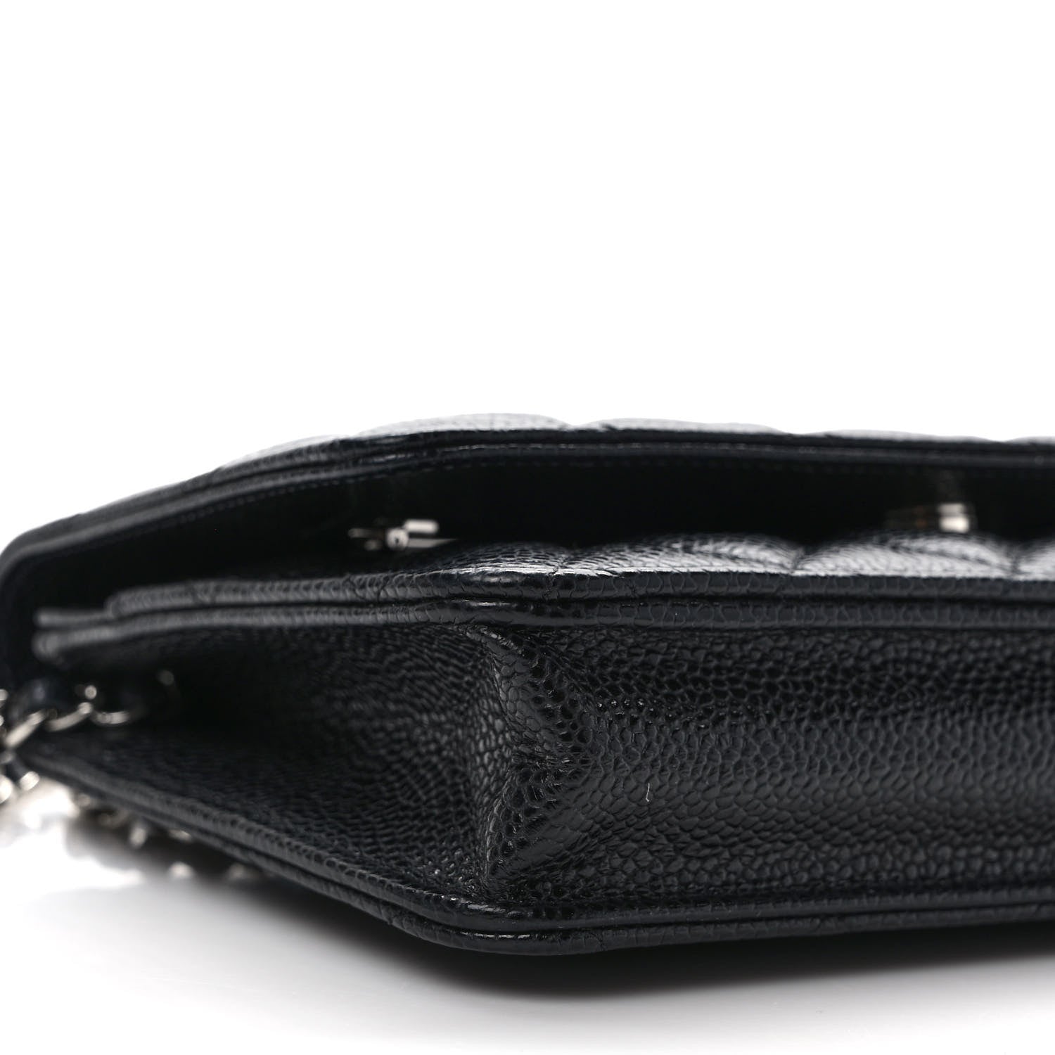 Chanel Caviar Quilted Wallet on Chain WOC Black 8 of 10