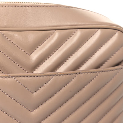 Saint Laurent Calfskin Matelasse Monogram Lou Camera Bag Rosy Sand 10 of 10