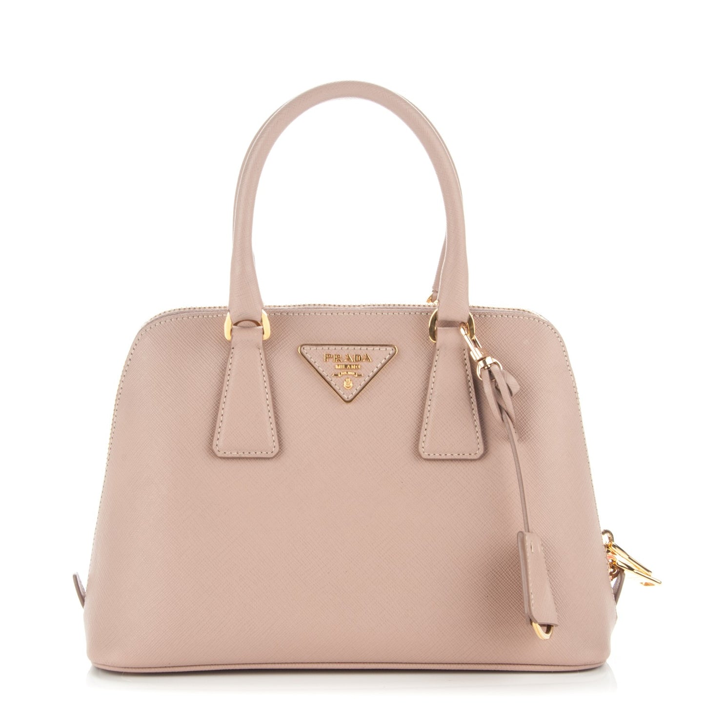 Saffiano Lux Small Promenade Tote Cammeo