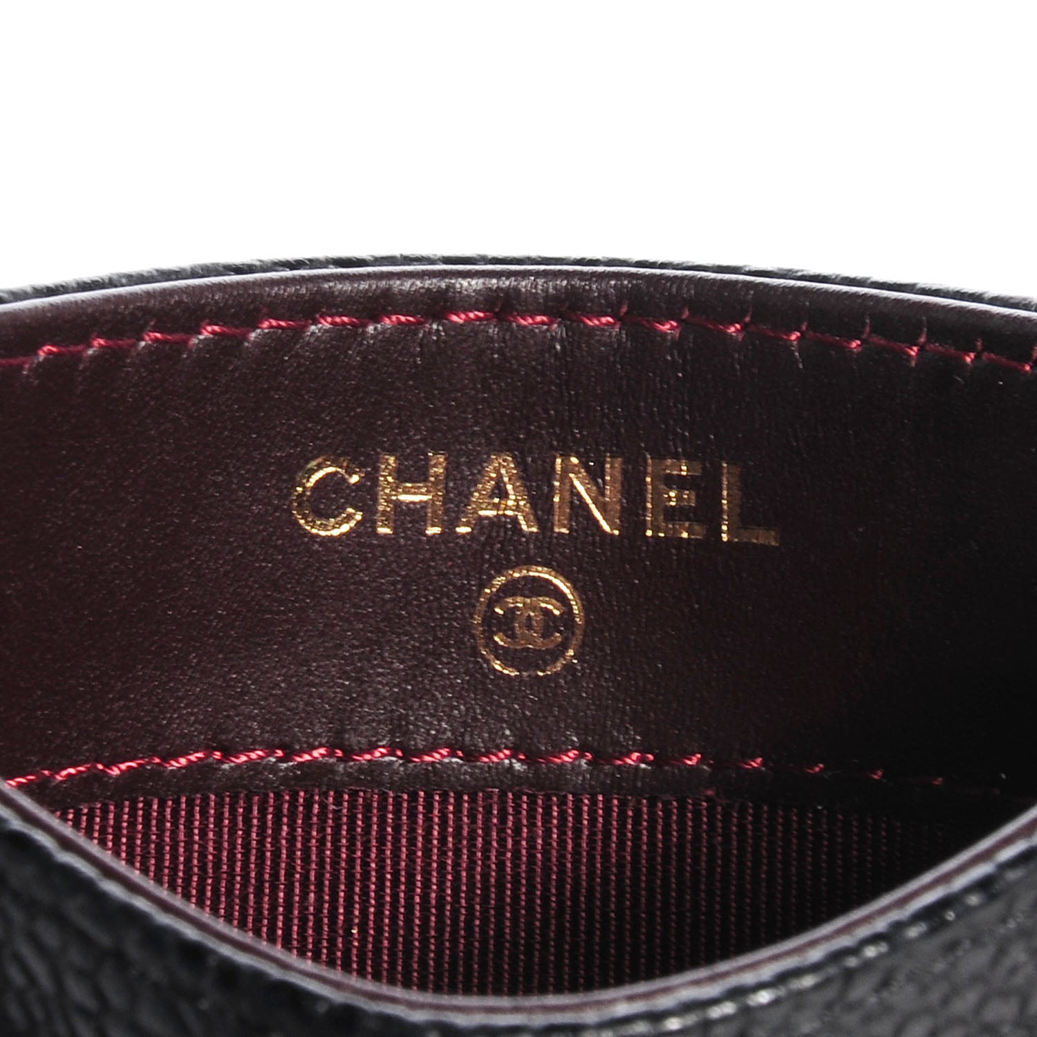 Chanel Caviar Quilted Card Holder Black 7 of 9