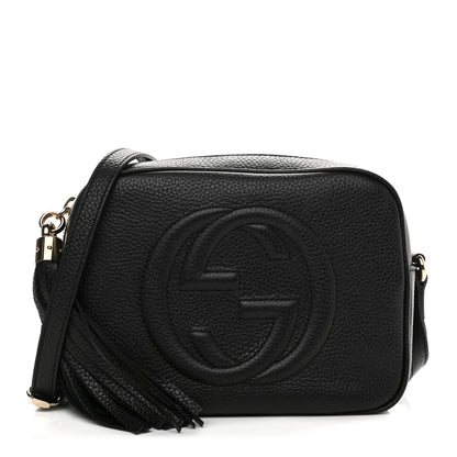 Gucci Pebbled Calfskin Small Soho Disco Bag Black 1 of 9