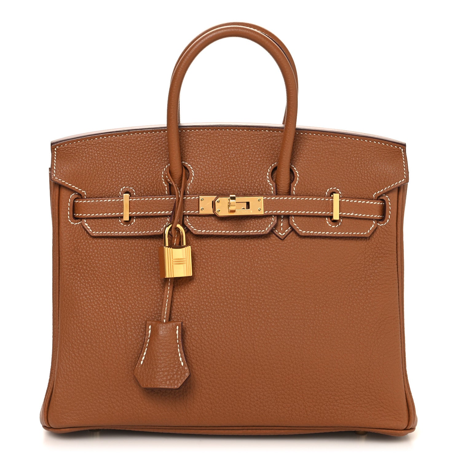 Hermes Togo Birkin 25 Gold 1 of 13