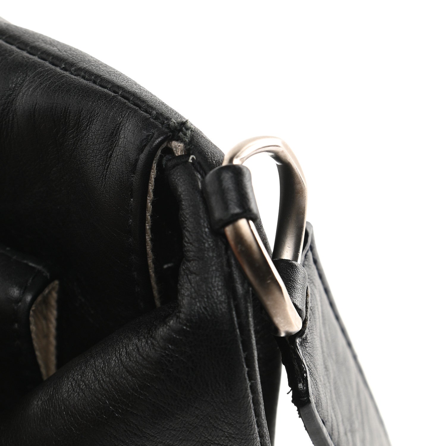 Chanel Lambskin Mademoiselle Chocolate Bar Shoulder Bag Black 10 of 10