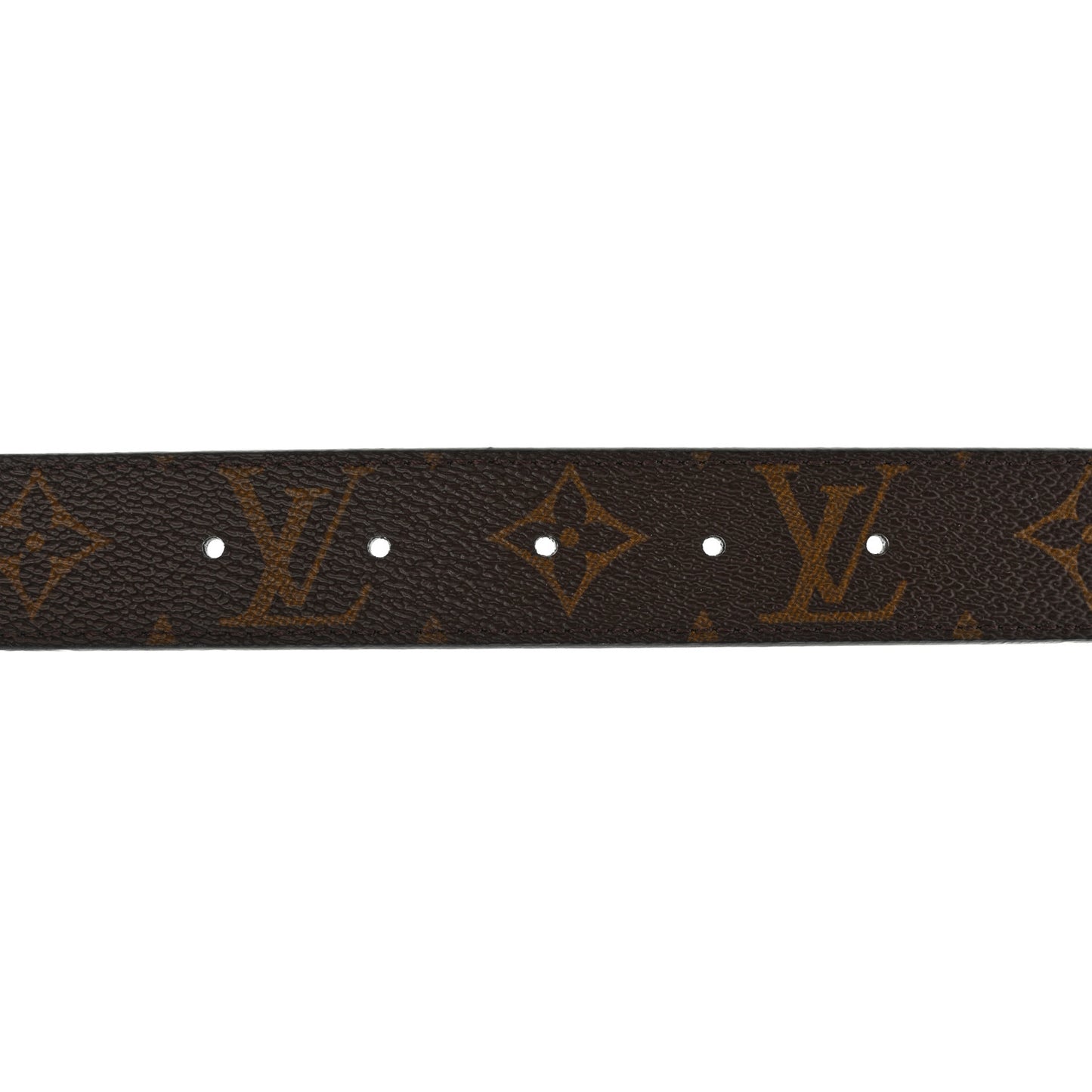 Calfskin Monogram 30mm LV Initiales Reversible Belt 85 34 Black