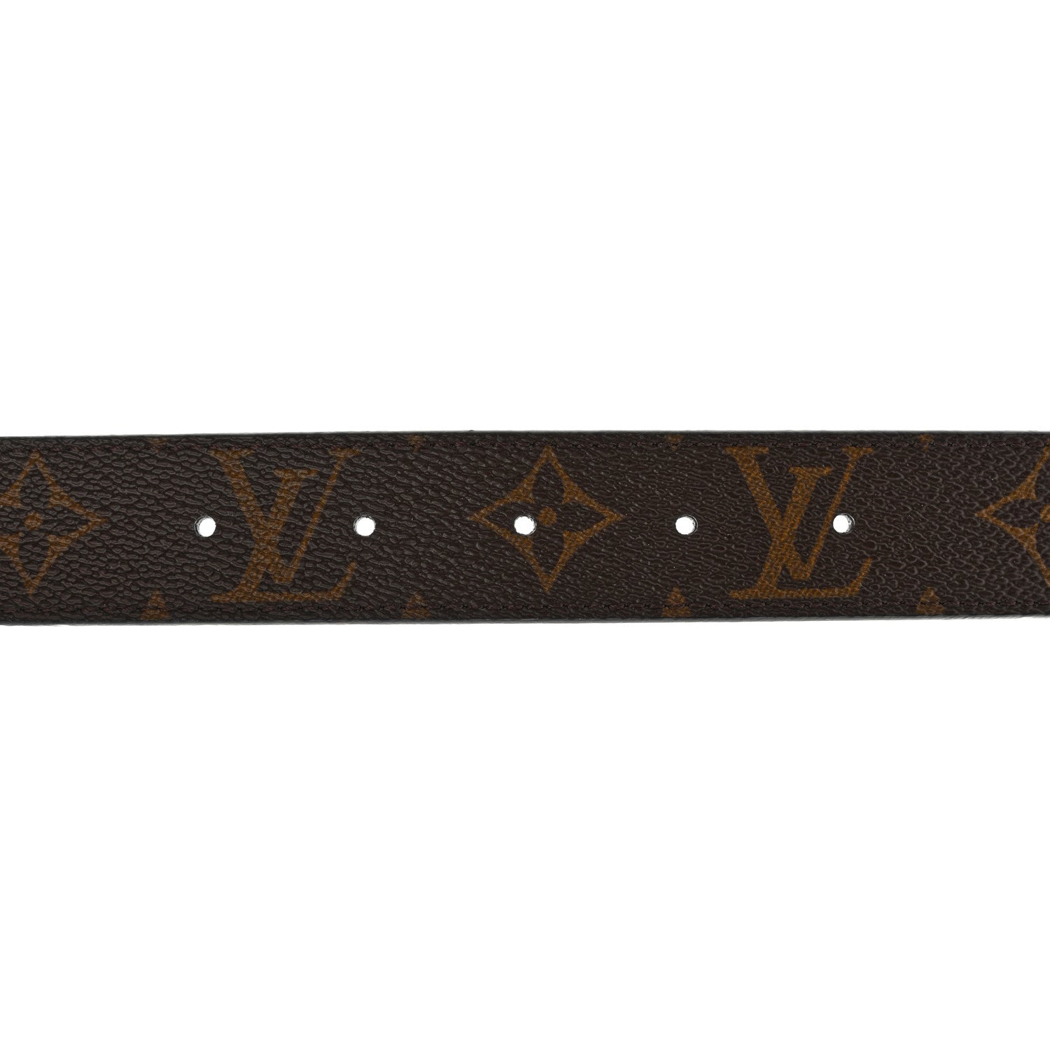 Louis Vuitton Calfskin Monogram 30mm LV Initiales Reversible Belt 85 34 Black 5 of 13