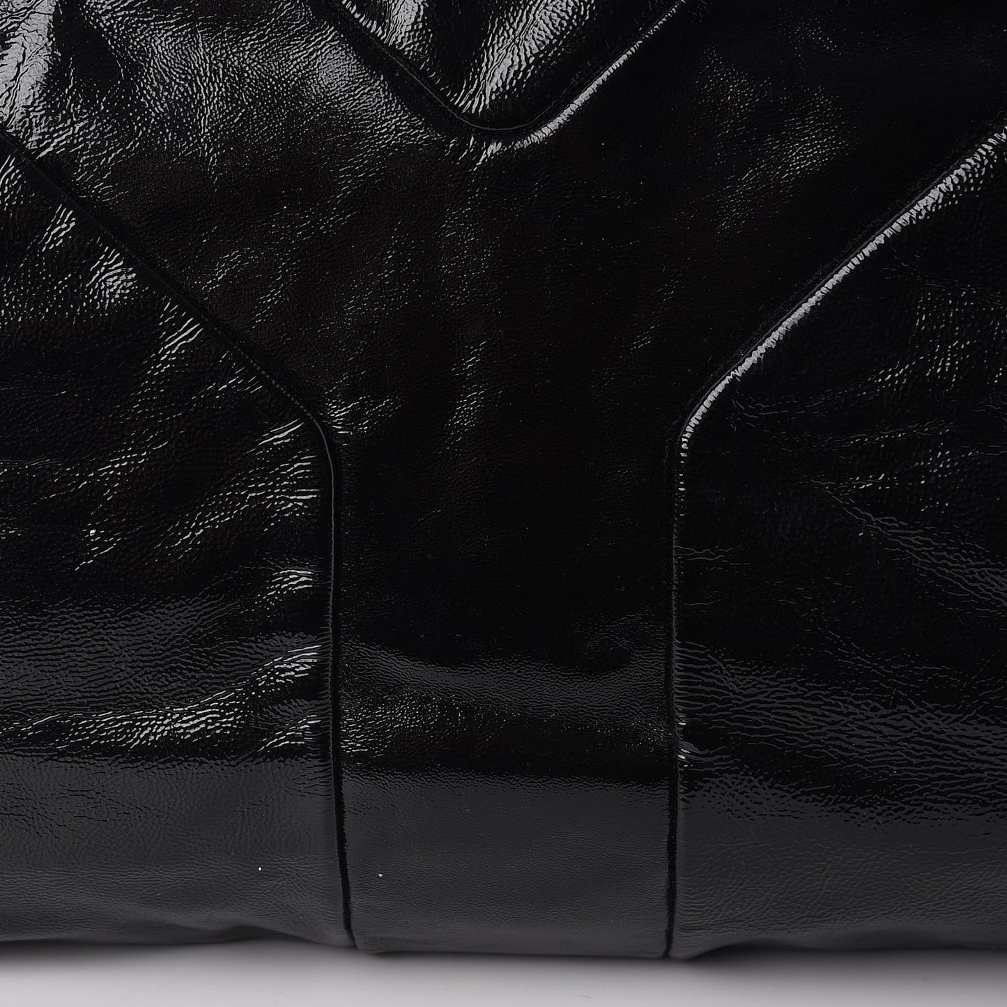 Patent Medium Easy Sac Y Tote Black