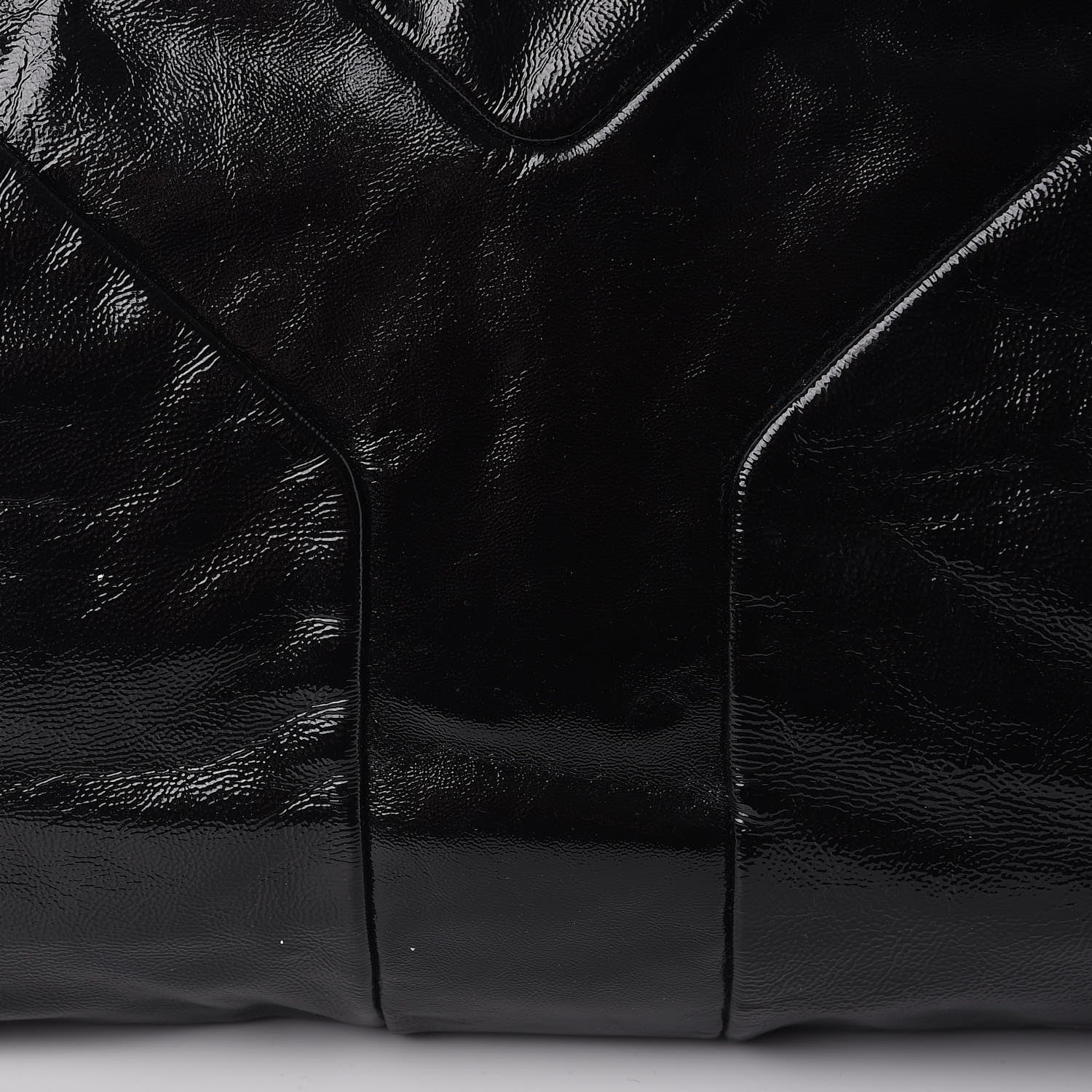 Saint Laurent Patent Medium Easy Sac Y Tote Black 12 of 12