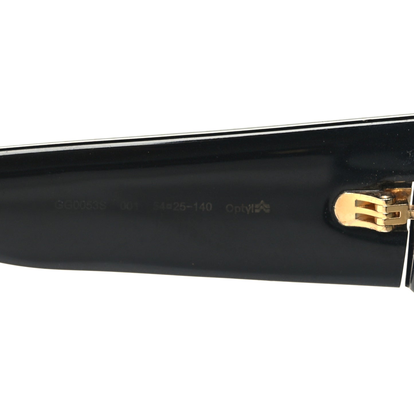Acetate Square Frame Sunglasses GG0053S Black