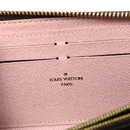 Louis Vuitton Monogram Clemence Wallet Rose Ballerine 6 of 9
