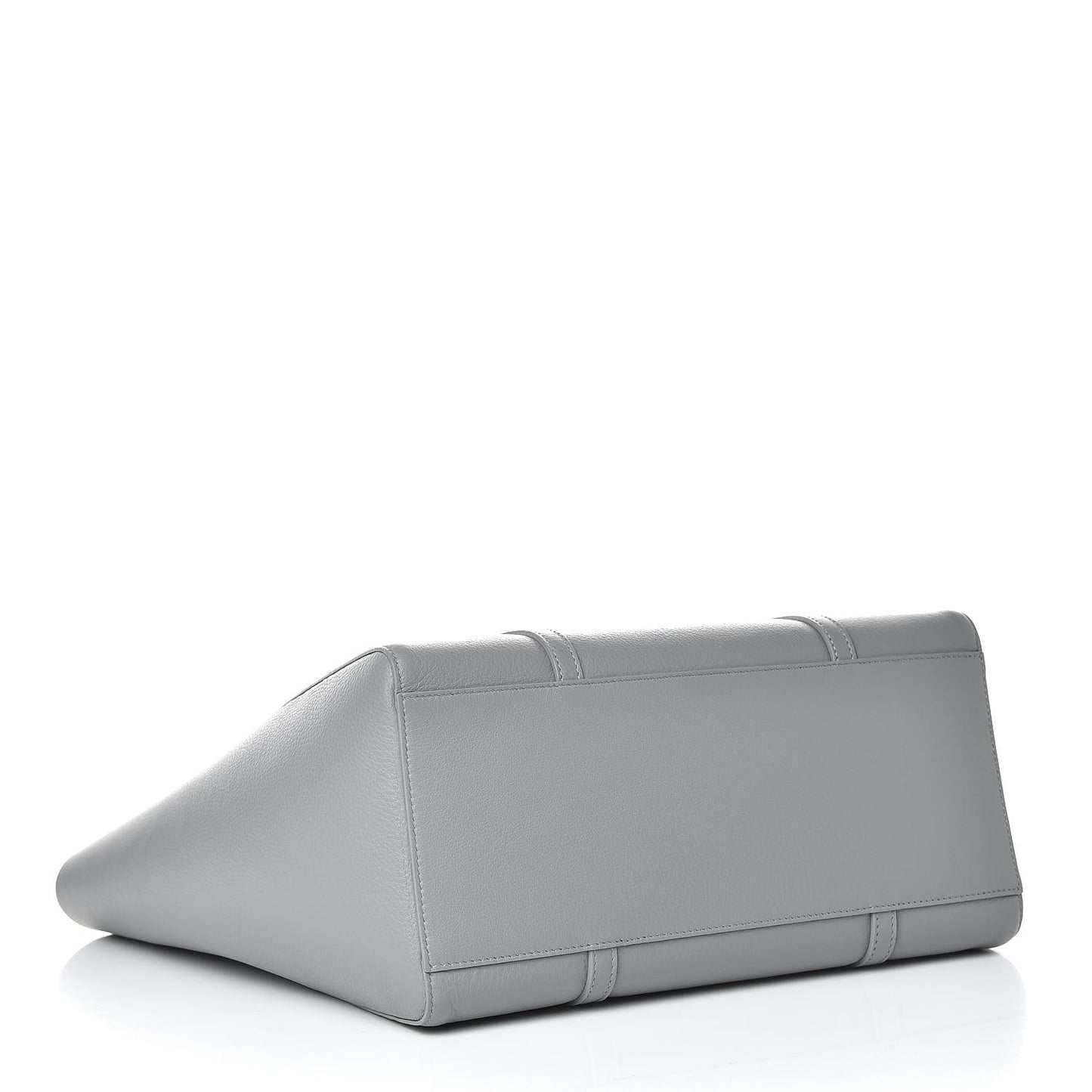 Smooth Calfskin Logo Double Sided Small Everyday Tote Balenciaga Grey Black