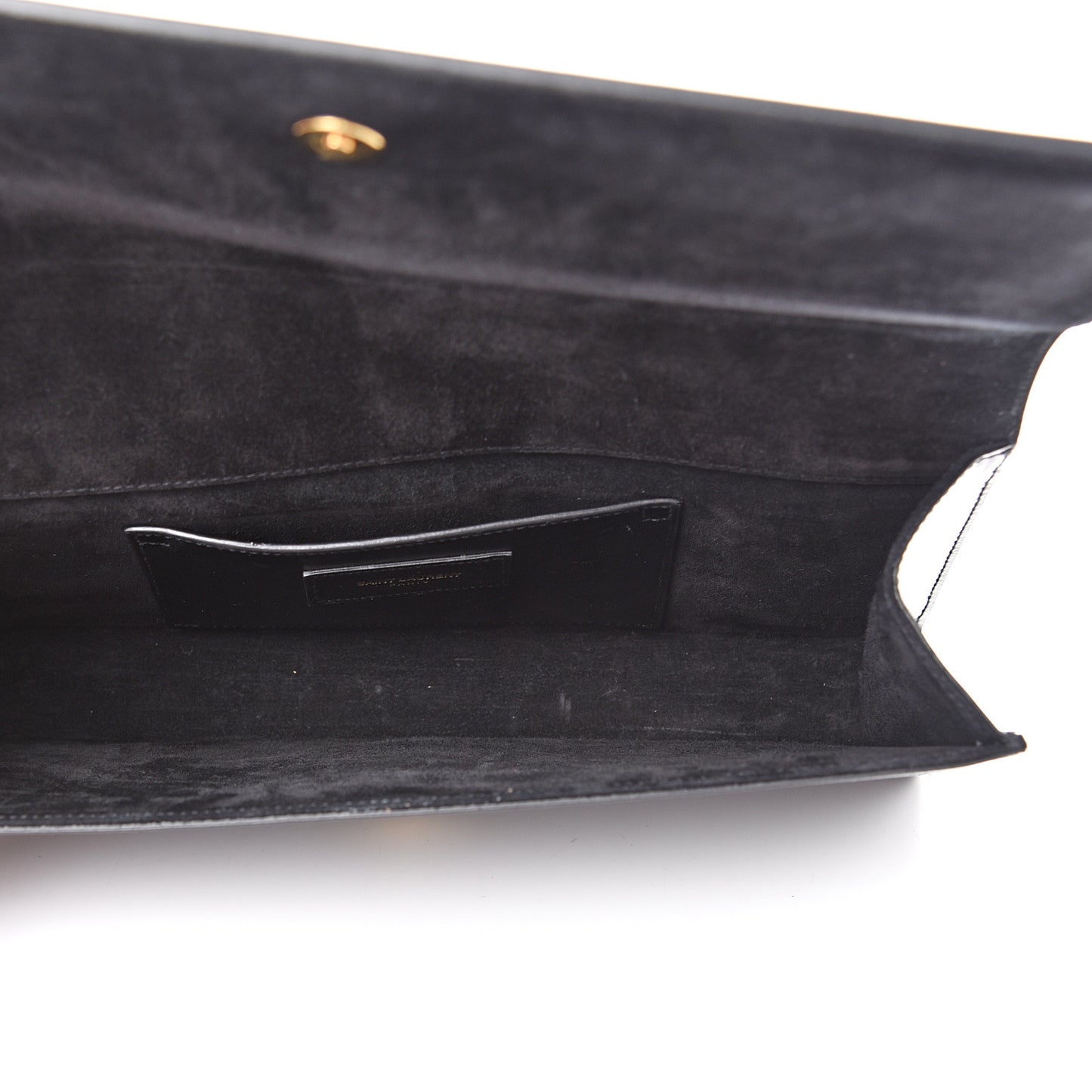 Grain De Poudre Monogram Cassandre Clutch Black