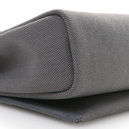 Hermes Military Toile Vache Hunter Herbag Zip Retourne 20 Ardoise 9 of 11