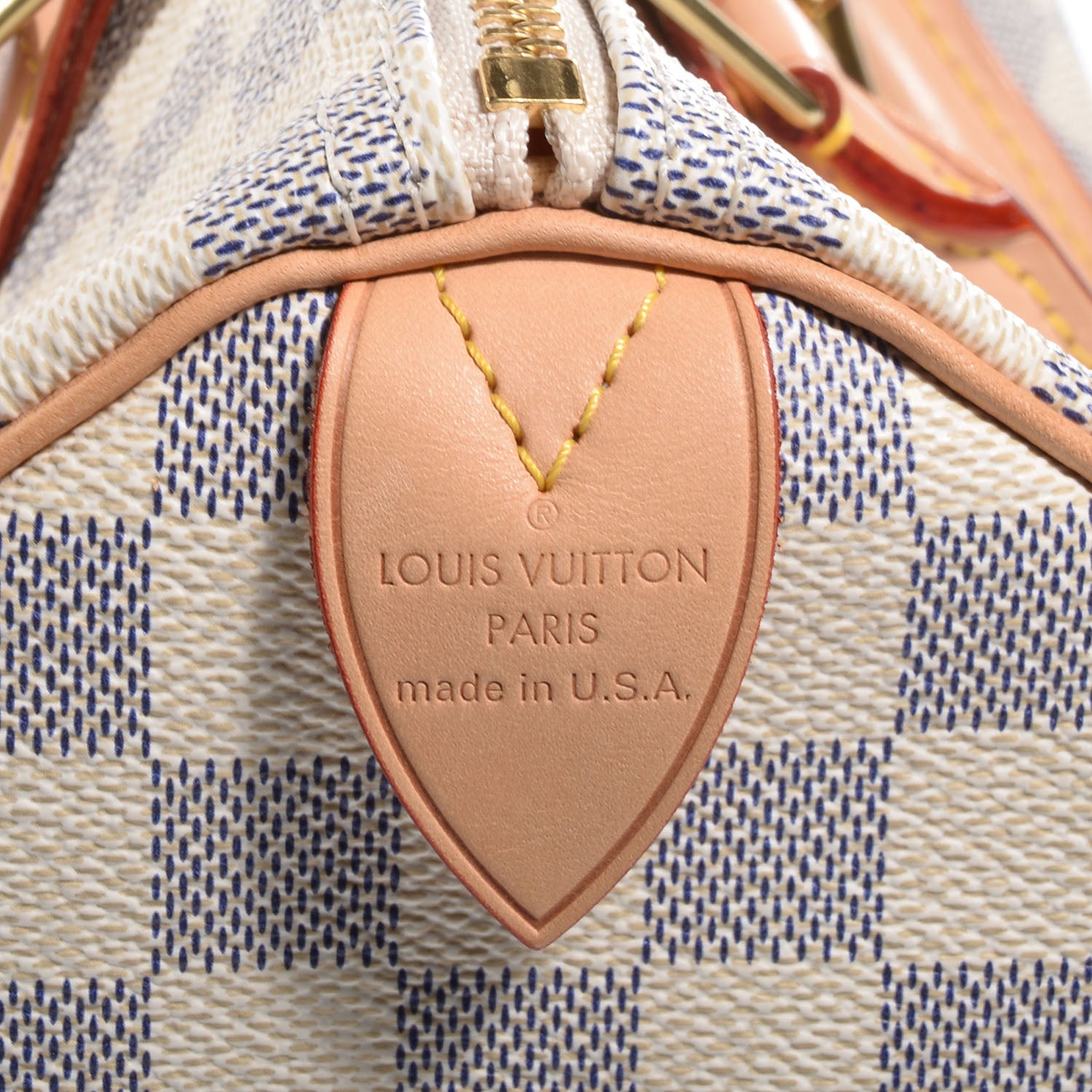Louis Vuitton Damier Azur Speedy 30 7 of 7