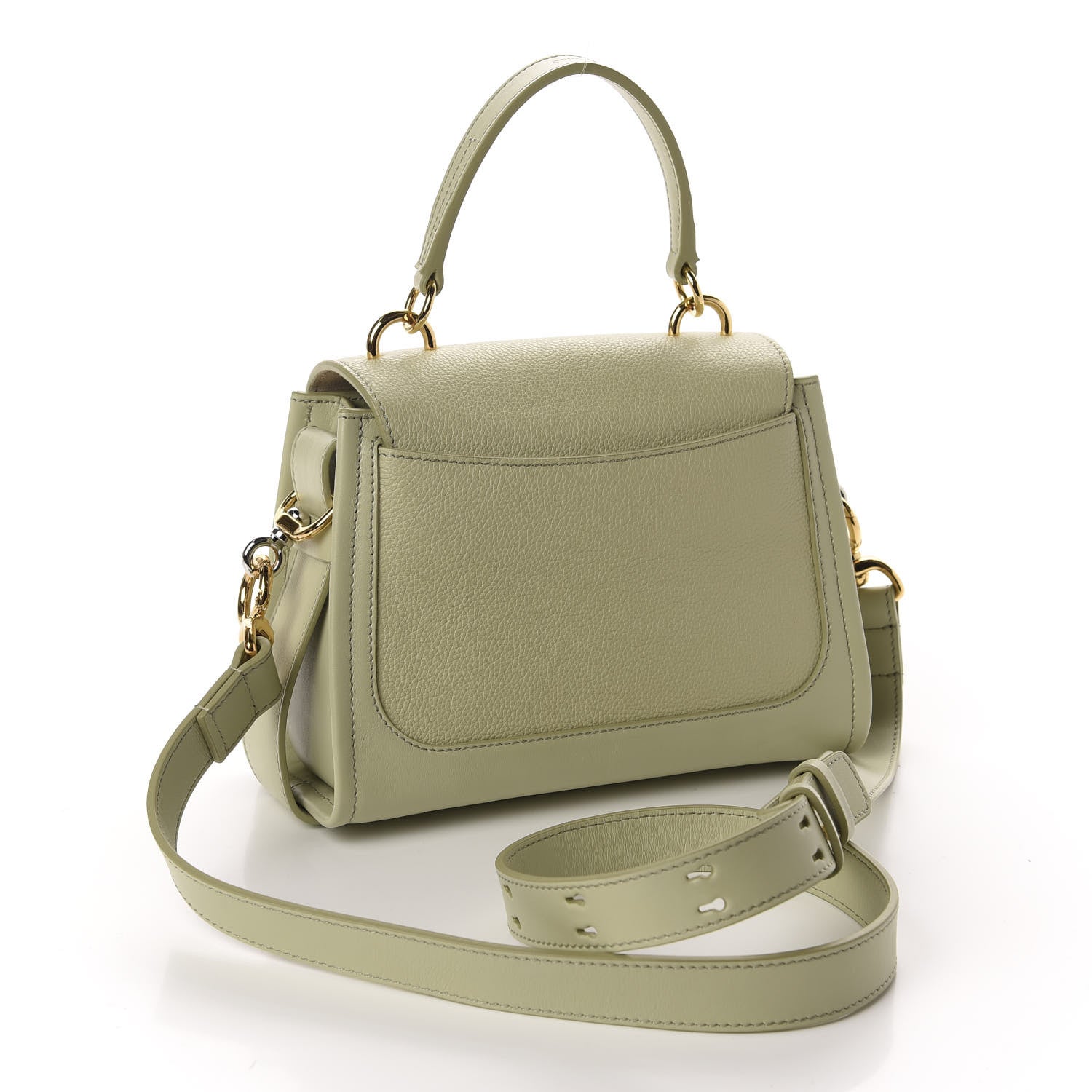 Chloe Calfskin Mini Tess Day Bag Light Eucalyptus 4 of 11