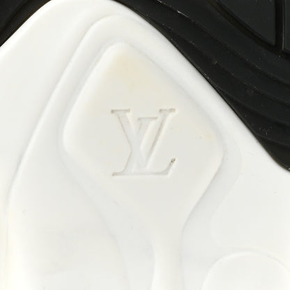 Louis Vuitton Monogram Calfskin Run 55 Sneakers 39 Black 8 of 9