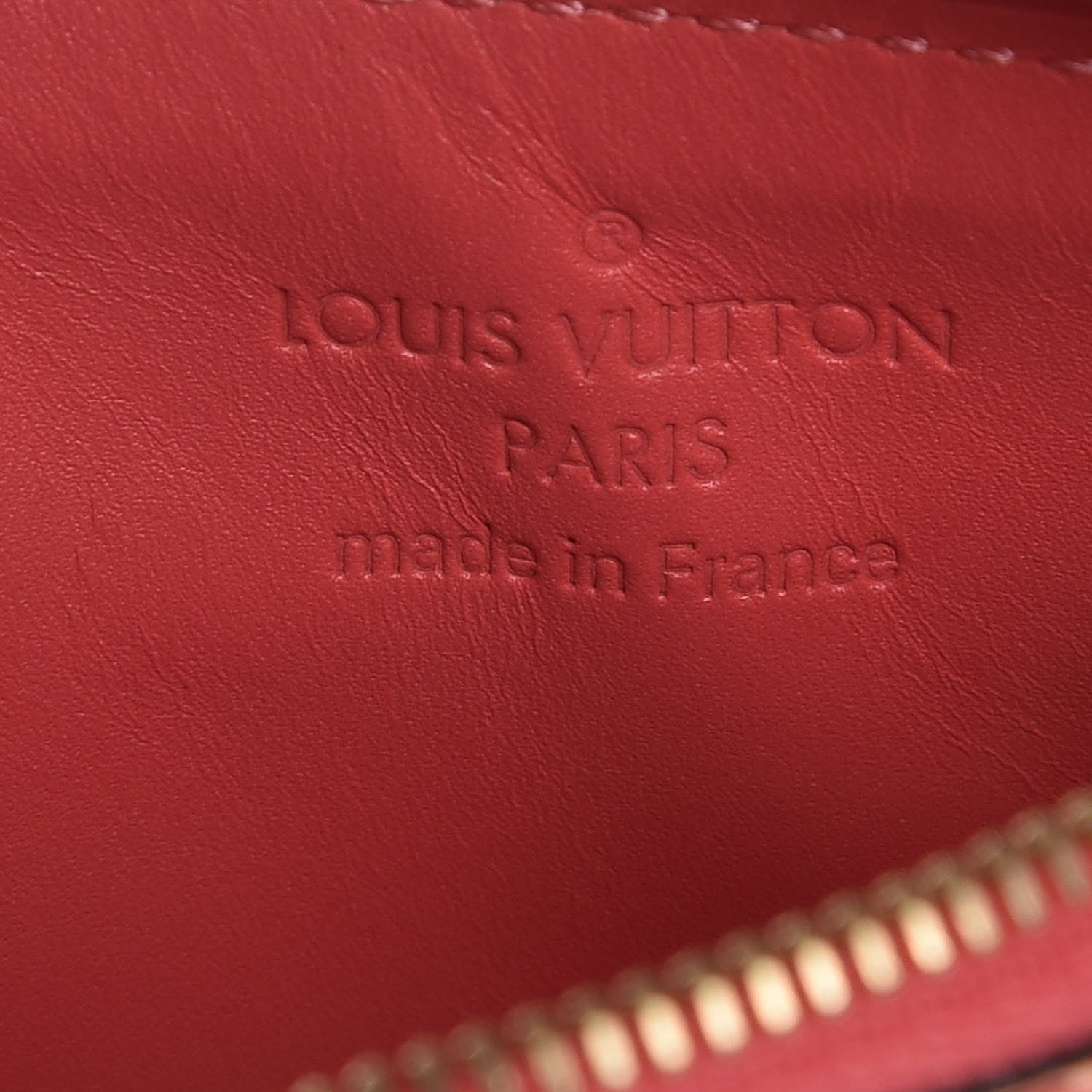 Louis Vuitton Vernis Key Pouch Rose Litchi 6 of 7