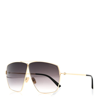 Tom Ford Metal Stella Aviator Sunglasses TF1185 Gold 1 of 6