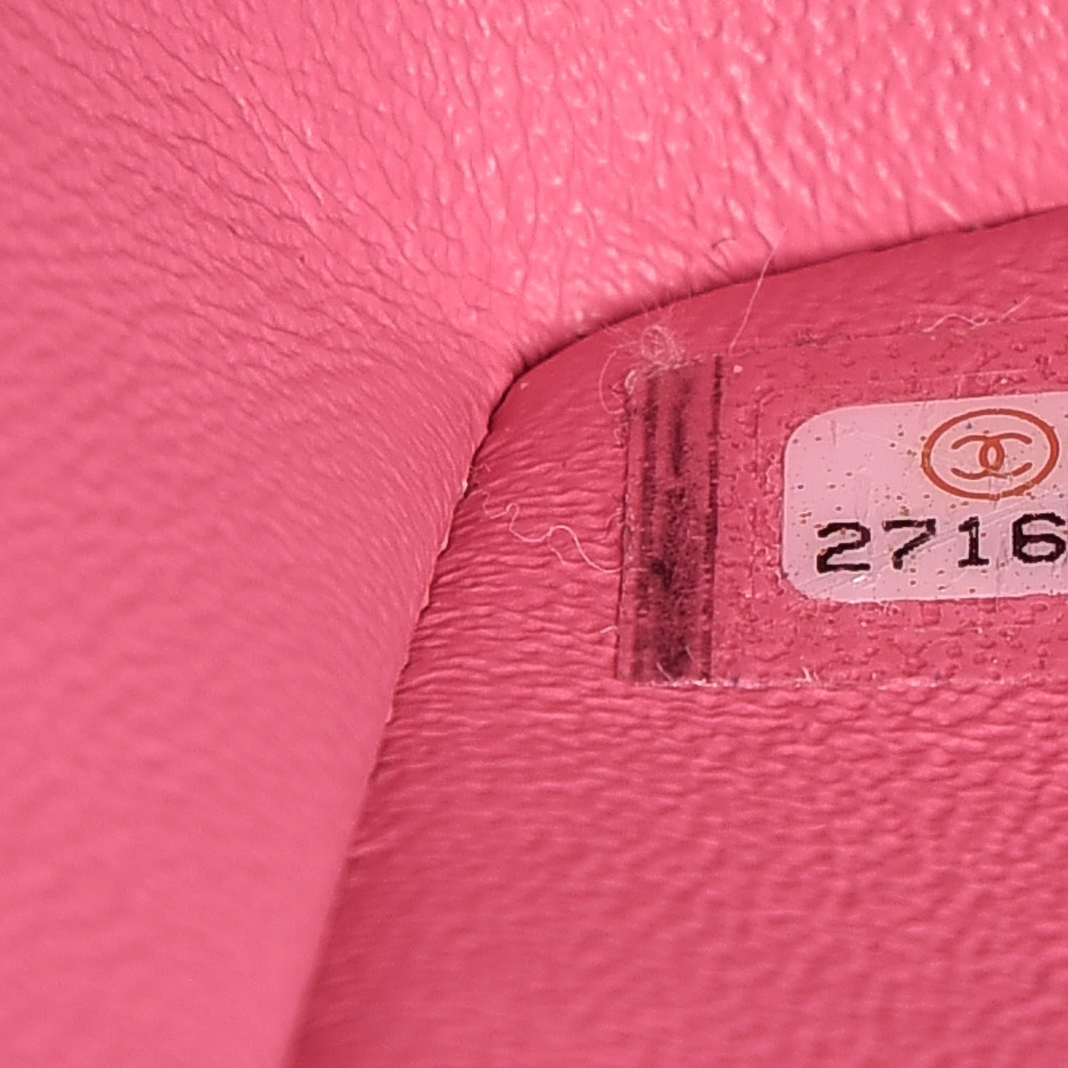 Chanel Lambskin Quilted Mini Rectangular Flap Pink 7 of 8
