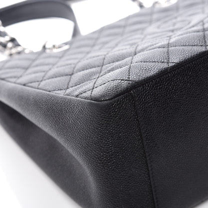 Chanel Caviar Quilted Grand Shopping Tote GST Black 11 of 13