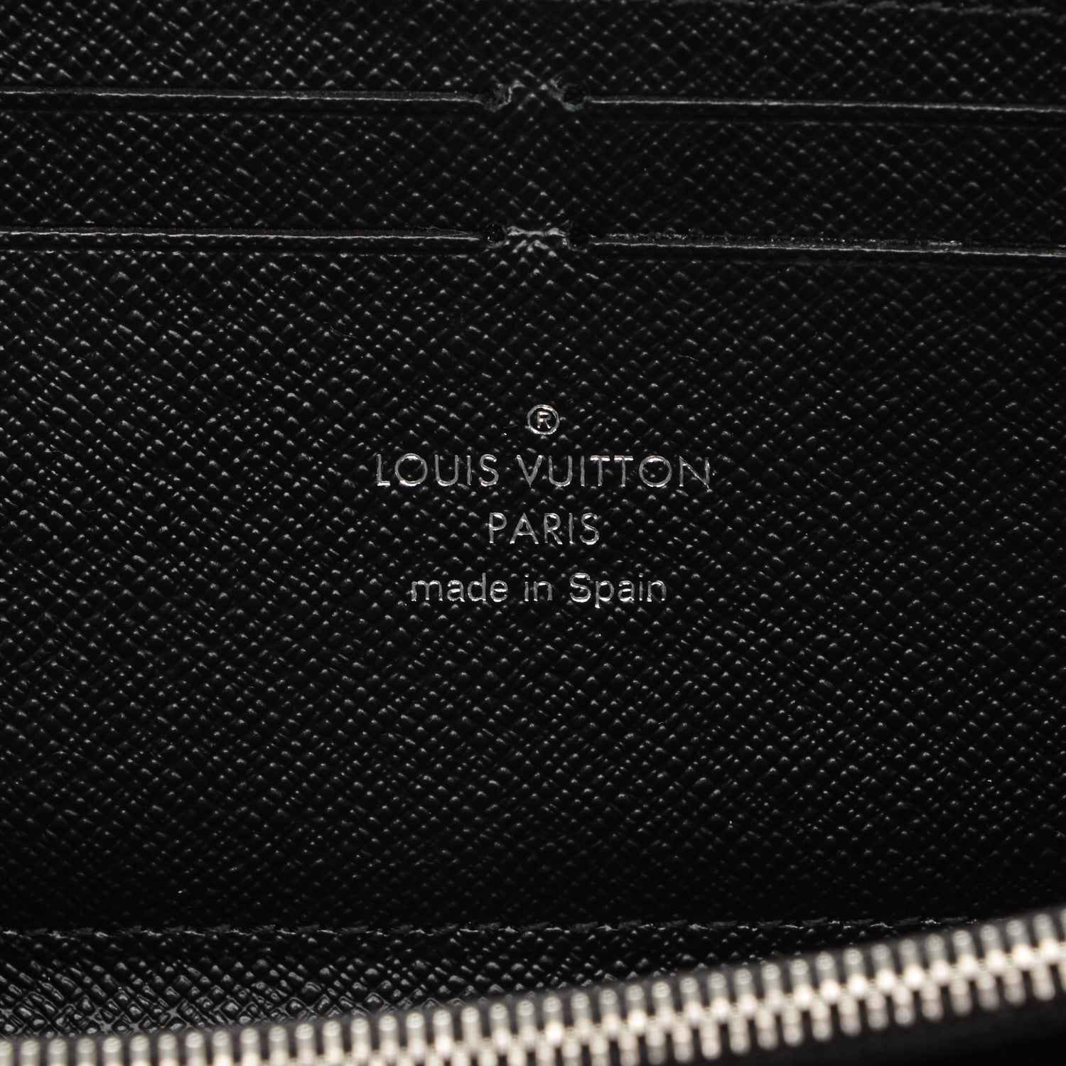 Louis Vuitton Epi Clemence Wallet Black 6 of 7