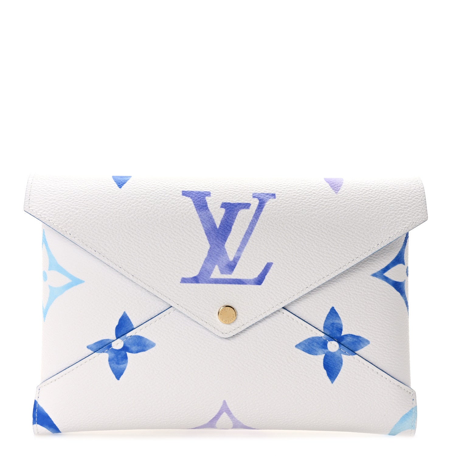 Louis Vuitton Monogram Giant By The Pool Kirigami Pochette Set Blue Rose Beige 3 of 9