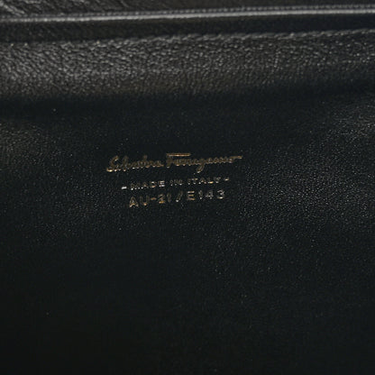 Salvatore Ferragamo Pony Hair Gancio Lock Tote Black 8 of 11